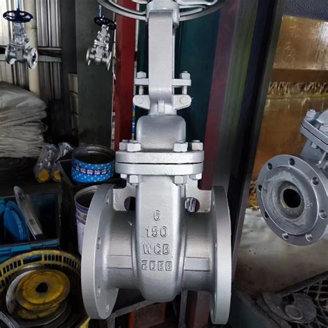 Api Rising Stem Flexible Wedge Cast Steel Flanged Manual Gate Valve