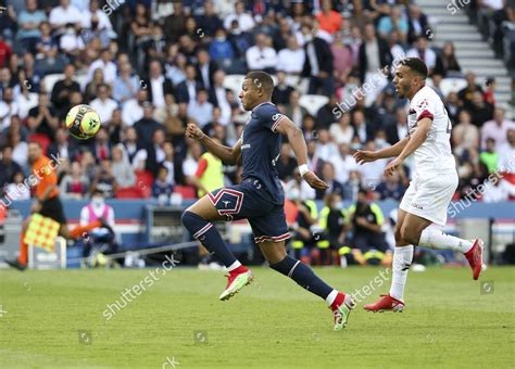 Kylian Mbappe Psg Akim Zedadka Clermont Editorial Stock Photo Stock