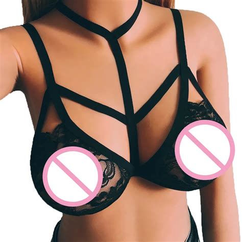 JAYCOSIN Fashion Women Bandage Corset Hallow Out Bra Bras Sexy Lingerie