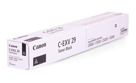 Originalni Toner Canon C Exv Black Original Makromikro Grupa