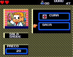 Screenshot Of Turma Da M Nica Em O Resgate Sega Master System