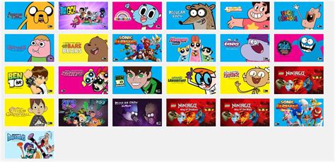 Cartoon Kids Tv Shows List