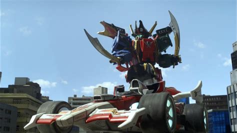 Turbo Falcon Zord And Legendary Rpm Megazord Debut Fight Super