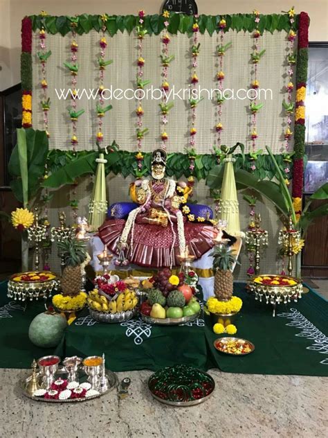 VaraLakshmi Vratam Decor | DecorbyKrishna