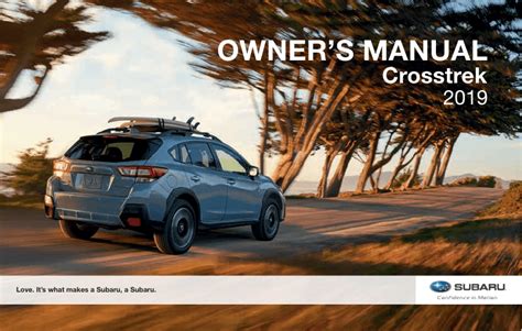 Subaru Crosstrek Owner S Manual Pdf Pages