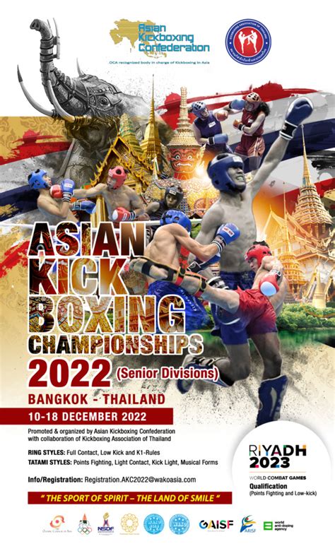 Asian Kickboxing Championships 2022 Wako Asia