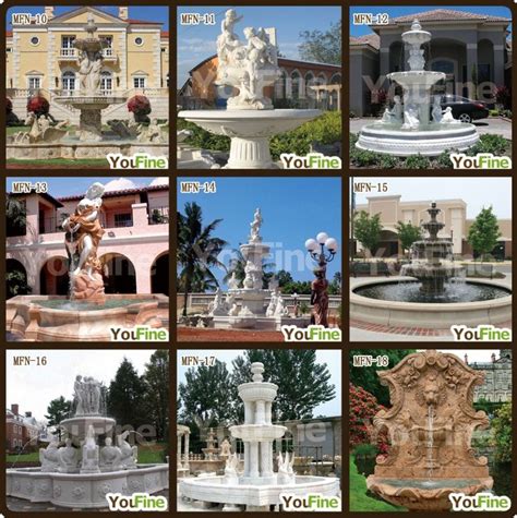 Large Outdoor Marble Water Fountain Of Fontana Di Trevi Fountain View