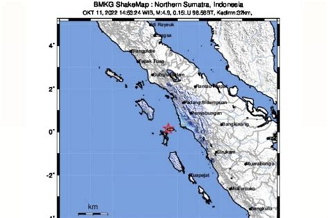 Gempa M 5 1 Nias Selatan Akibat Aktivitas Subduksi Lempeng Antara News