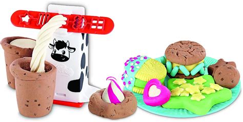 Play Doh Kit Leite E Biscoitos C 6 Potes De Massinha E5471 Hasbro