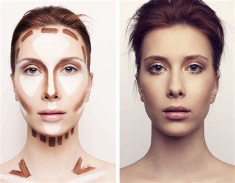 Tips And Tricks Long Face Makeup Contour Makeup Face Contouring