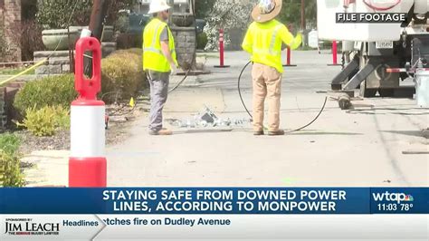 Staying Safe Around Downed Power Lines Youtube