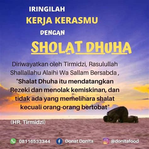 Kata Kata Motivasi Sholat Dhuha