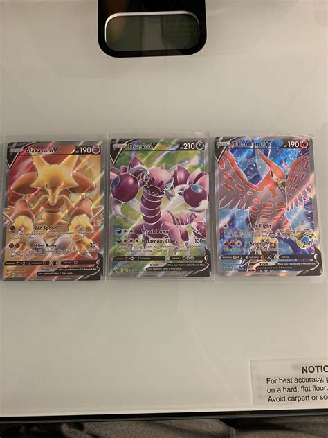 Alakazam V Talonflame V Drapion V Vivid Voltage Pokemon