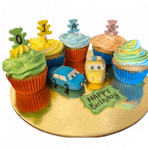 Birthday Cupcake For Kids | bakehoney.com