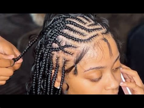 Trendy Boho Tetris Fulani Braids Tutorial Beginner Friendly