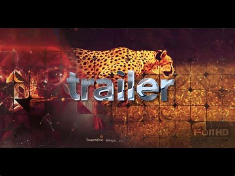 3D Action Trailer After Effects Template YouTube