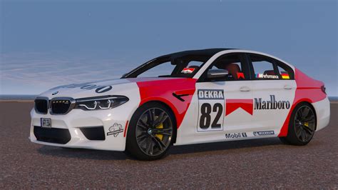 2018 Bmw M5 F90 Marlboro Livery Gta5 Mods 10086 Hot Sex Picture