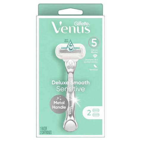 Venus Deluxe Smooth Sensitive Women S Razor Razor Blade Refills