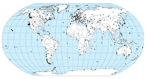 Global Distribution Of Igs Stations Download Scientific Diagram