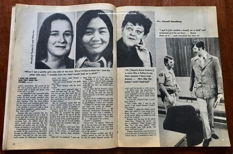 Rare Magazine Featuring Kemper Interview Edmund Kemper Stories