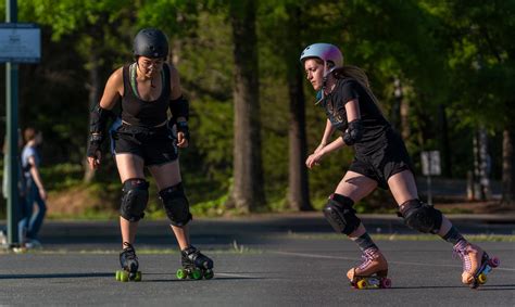 Controlled Mayhem Uva Students Learn Many Lessons From Roller Derby