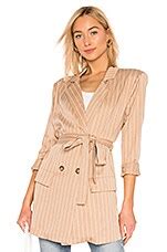 LPA Wrap Jacket In Nude REVOLVE