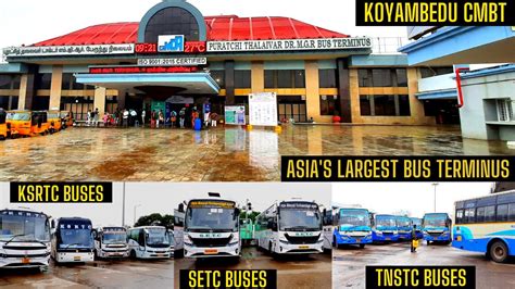 Asia S Largest Bus Terminus Complete Tour Koyambedu CMBT Bus Stand