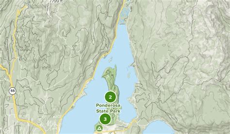 Ponderosa State Park Map