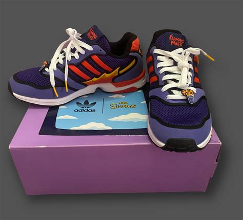 Adidas X The Simpsons ZX 1000 Flaming Moes ZX1000 Swap Sell Men S