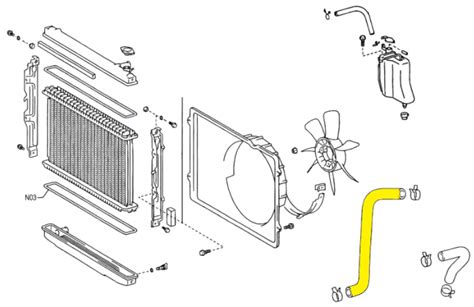 Uz L Lower Radiator Hose Genuine Yota Performance Inc