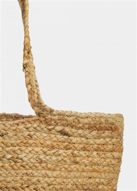 Jute Beach Bag W Anchor Design