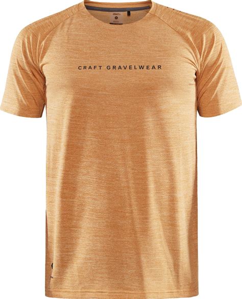 Craft Adv Gravel Short Sleeve Tee Men Desert Melange Ab