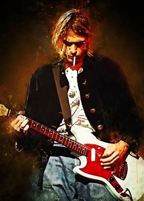 Kurt Cobain Posters Prints By Muh Asdar Printler