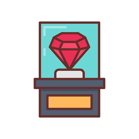 Gem icon in vector. Illustration 33540342 Vector Art at Vecteezy