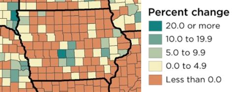 Census Data Shows The Continued Urbanization Of Iowa Population