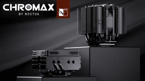 Noctua Pinta De Negro Chromax Black Dos Nuevos Disipadores