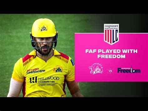 Texas Super Super Kings Vs Washington Freedom Match Highlights MLC