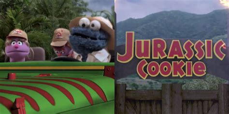 ‘jurassic Park’ Gets A ‘sesame Street’ Cookie Spoof Video Jurassic Park Jurassic World