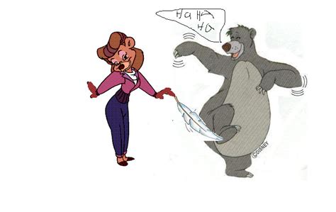 baloo tickled by footmaster on DeviantArt