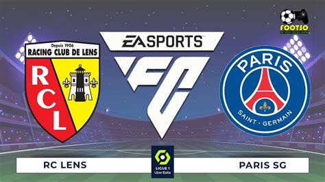 Rc Lens Vs Paris Sg Ligue 1 Full Match [4k 60fps Pc Gameplay