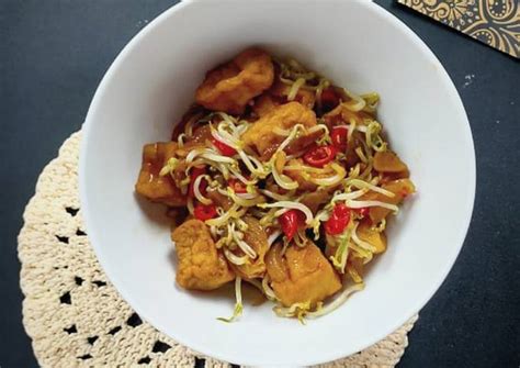 Resep Tumis Tauge Tahu Oleh Dila Frastika Cookpad