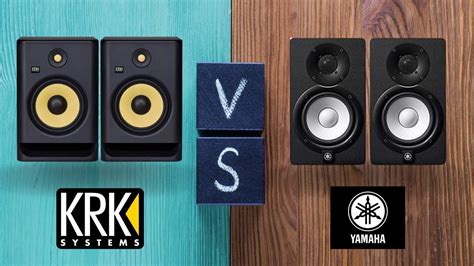 KRK Rokit 5 G4 VS Yamaha HS5 Batalla De 200 YouTube