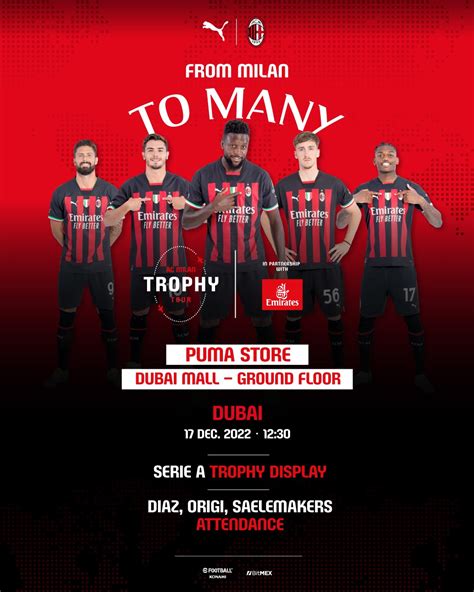 Ac Milan E Puma Insieme Per Lo Speciale Meet And Greet Con Origi Diaz