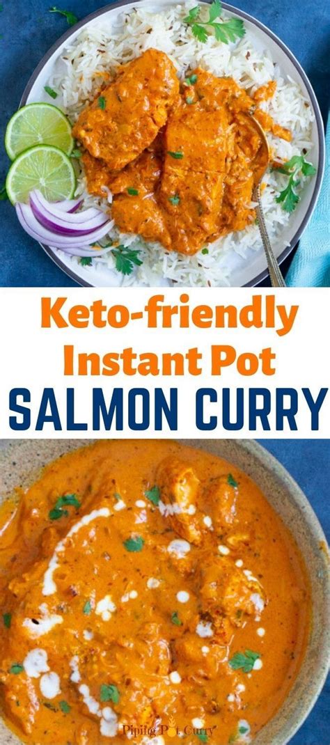 Instant Pot Salmon Tikka Masala Pressure Cooker Curry Recipes