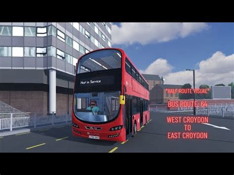 Roblox Croydon The London Transport Game Bus Route West East