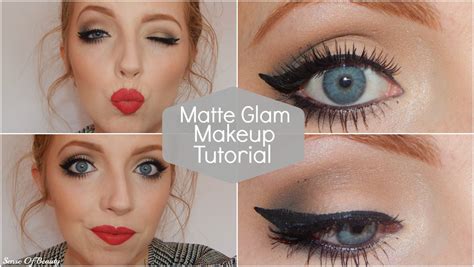 Sense Of Beauty: Glam Matte Makeup Tutorial