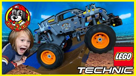 LEGO Technic MONSTER JAM Toys UNBOXING Grave Digger Max D Speed