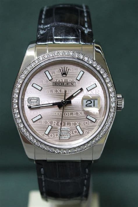 Rolex White Gold Datejust 36 | Hal Martin's Watch and Jewelry Co.