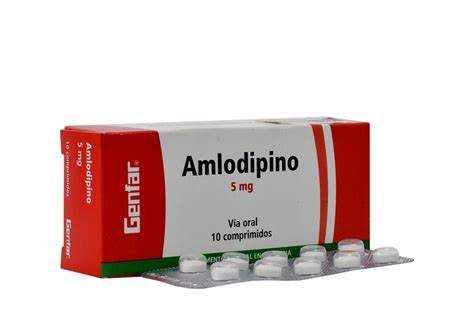 Comprar Amlodipino 5 Mg Genfar Caja 10 Tabletas En Farmalisto