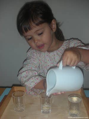 The Importance of Pouring Water: Montessori Preschool Practical Life Activities - NAMC ...